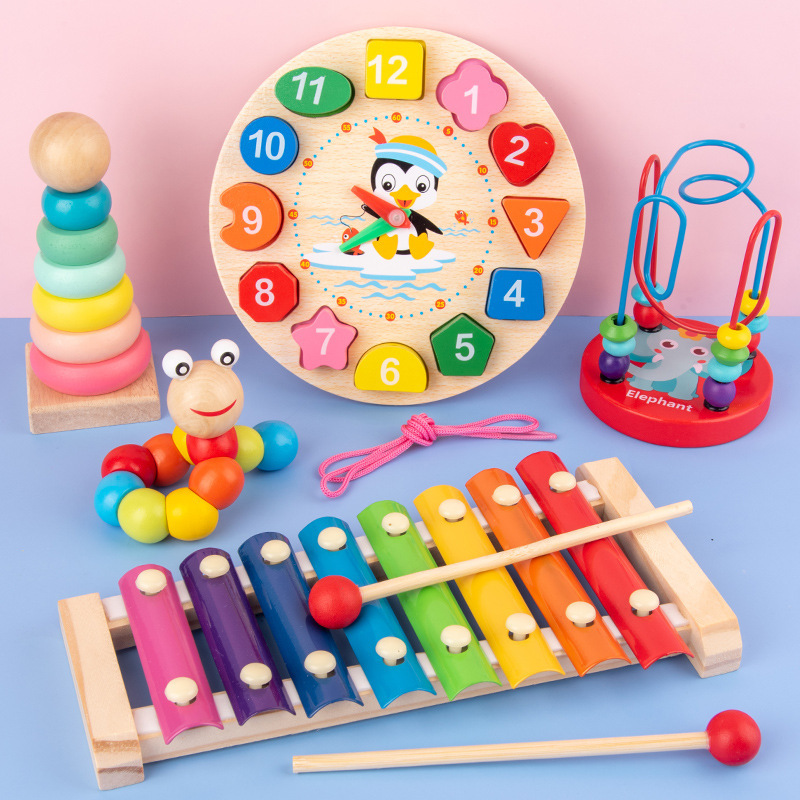 Montessori Baby Toys Kids 3D W - مراجعة Kids Toys 2 Year Old وسعره