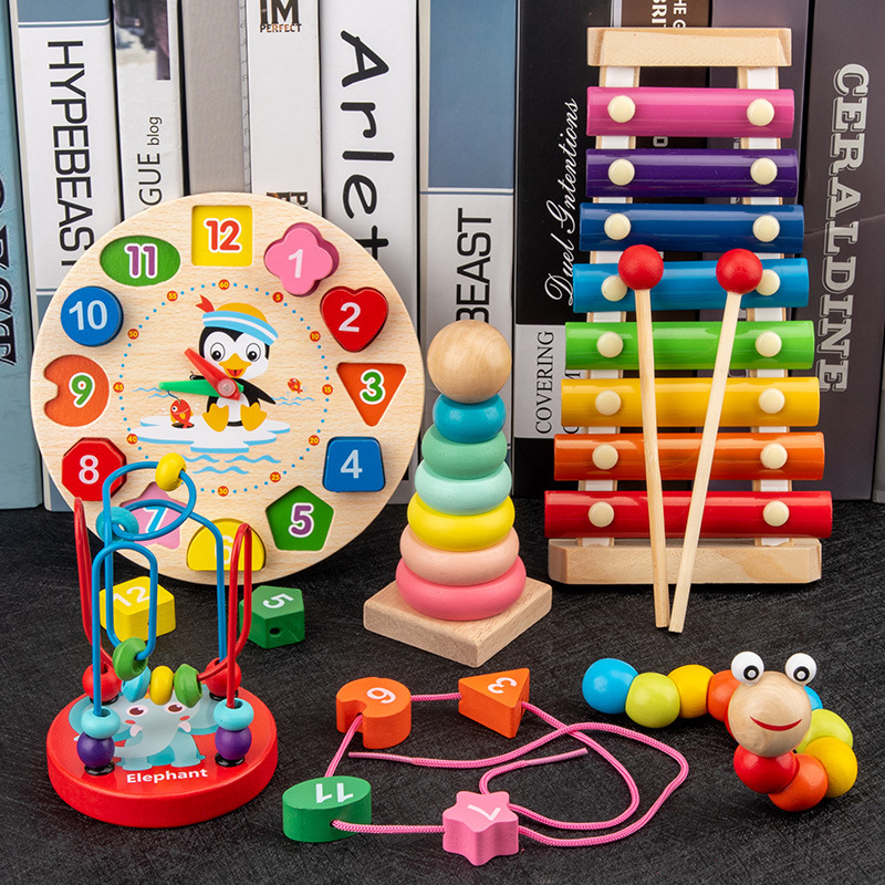 Montessori Baby Toys Kids 3D W - مراجعة Kids Toys 2 Year Old وسعره