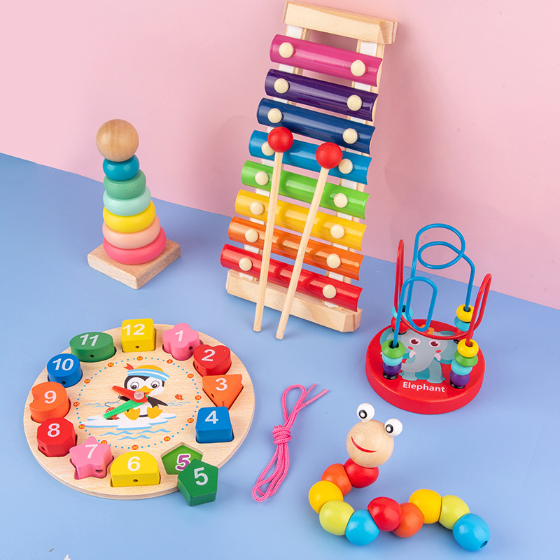 Montessori Baby Toys Kids 3D W - مراجعة Kids Toys 2 Year Old وسعره