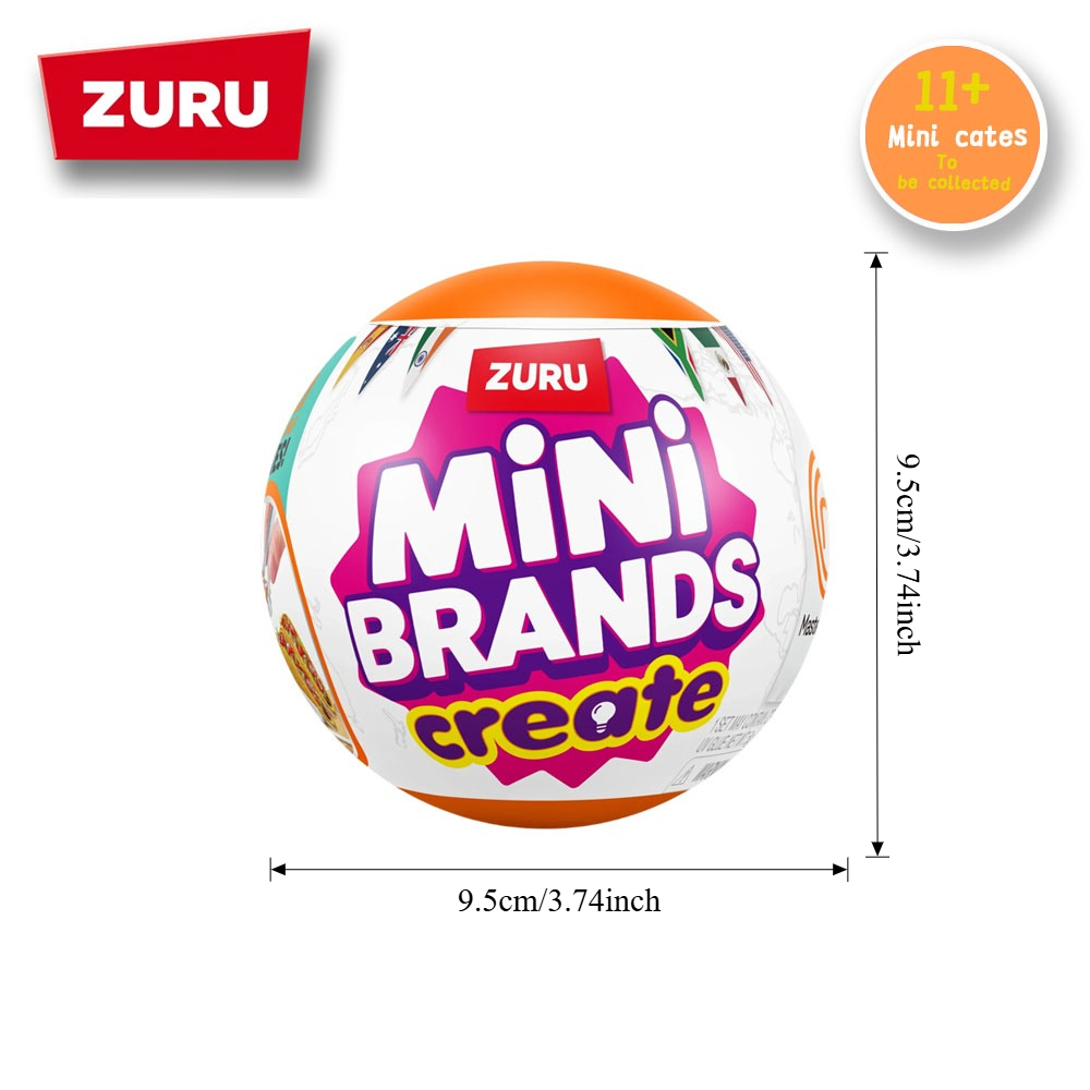NEW 5 Surprise Ball ZURU Mini  - مراجعة Kids Toys Brand وسعره