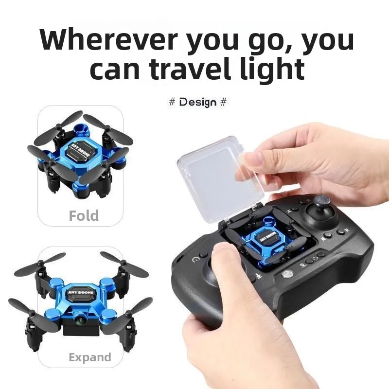 Mini Folding Mosquito Drone wi - مراجعة Kids Toys Helicopter وسعره