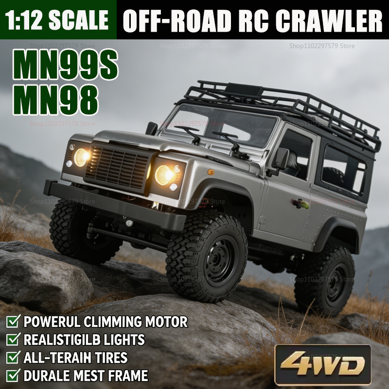 1/12 4WD RC Crawler MN98 MN99s - مراجعة Kids Toys Very وسعره