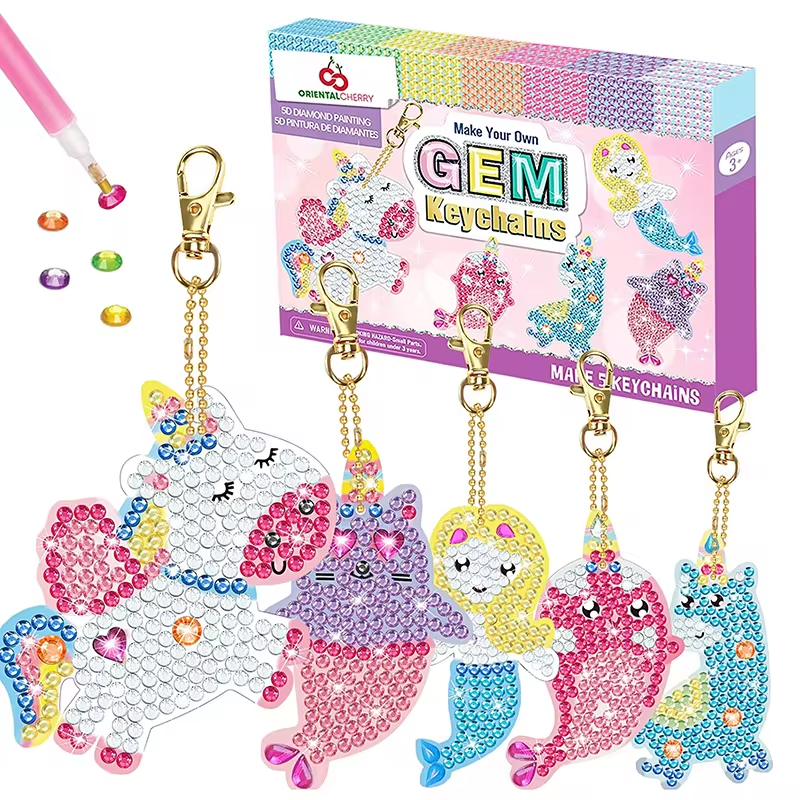 5D Diamond Painting Kit DIY Cr - مراجعة Kids Toys Basket وسعره