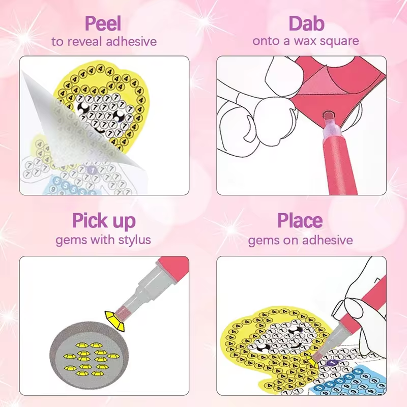 5D Diamond Painting Kit DIY Cr - مراجعة Kids Toys Basket وسعره