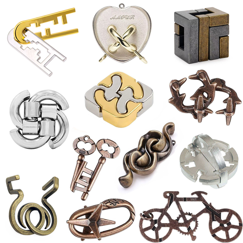 3PCS Set Disentanglement Metal - مراجعة Kids Toys Very وسعره