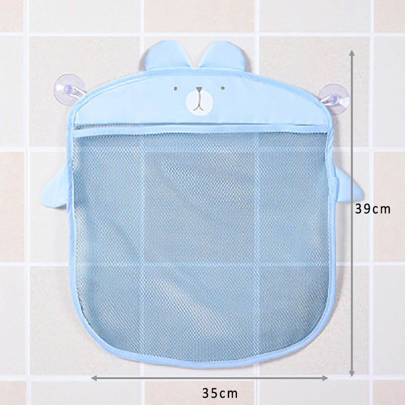 Baby Bathroom Mesh Bag Sucker  - مراجعة Kids Toys Basket وسعره