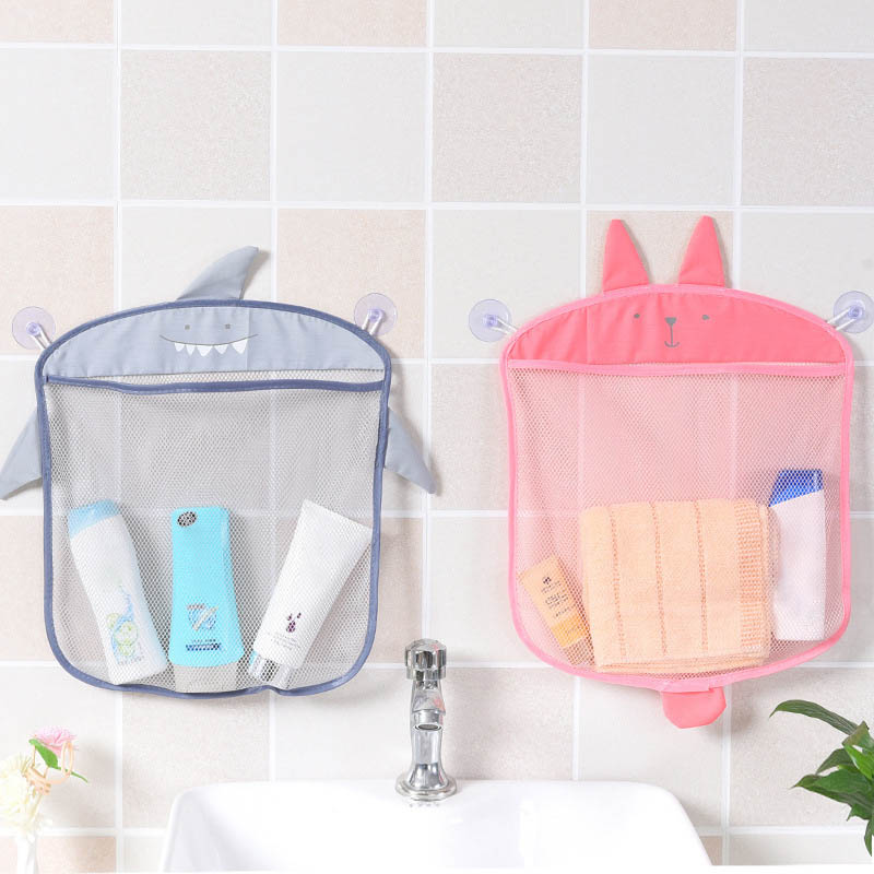 Baby Bathroom Mesh Bag Sucker  - مراجعة Kids Toys Basket وسعره