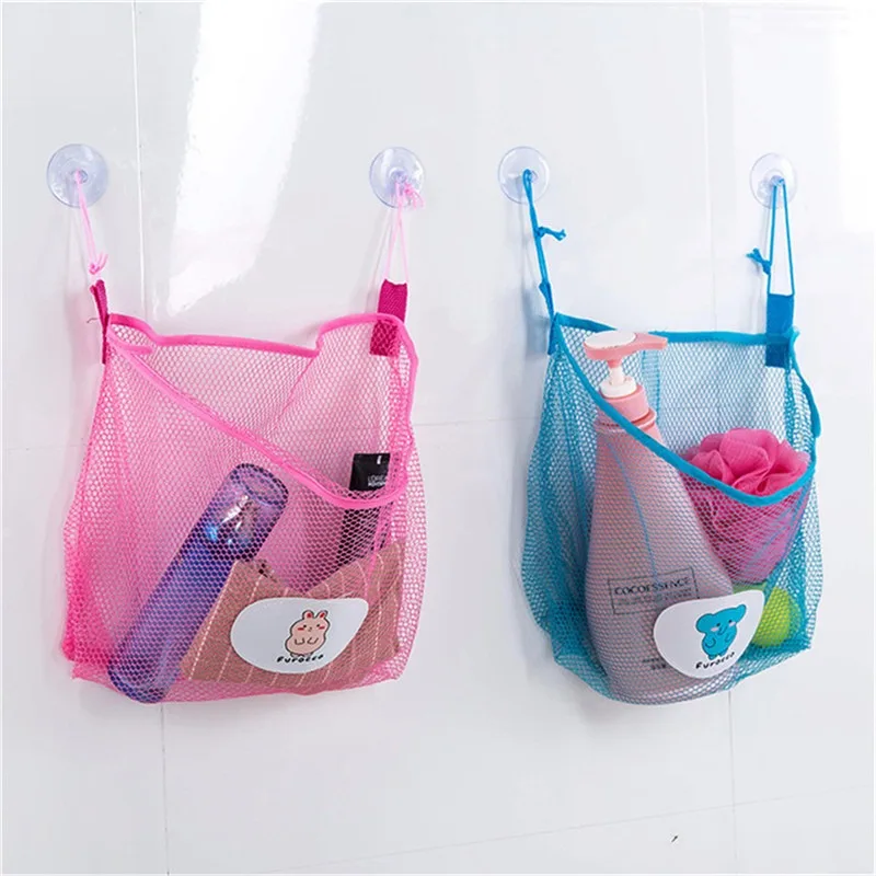 Baby Bathroom Mesh Bath Bag Ki - مراجعة Kids Toys Basket وسعره