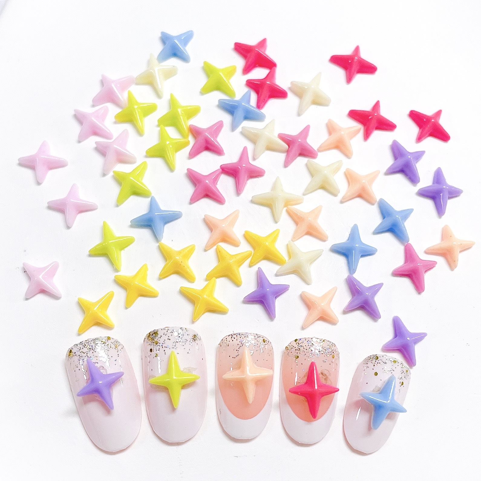30PCS Glow In The Dark 3D Star - مراجعة Glow In Dark Stars وسعره