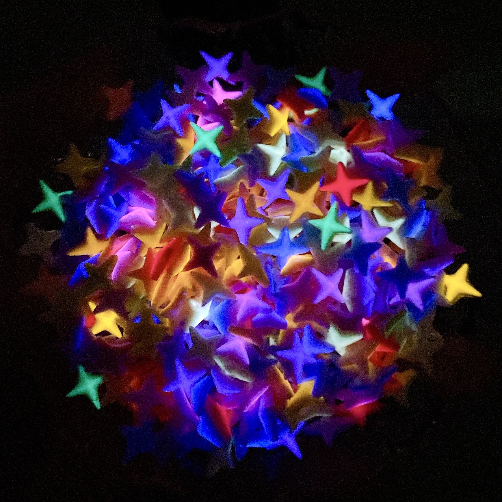30PCS Glow In The Dark 3D Star - مراجعة Glow In Dark Stars وسعره