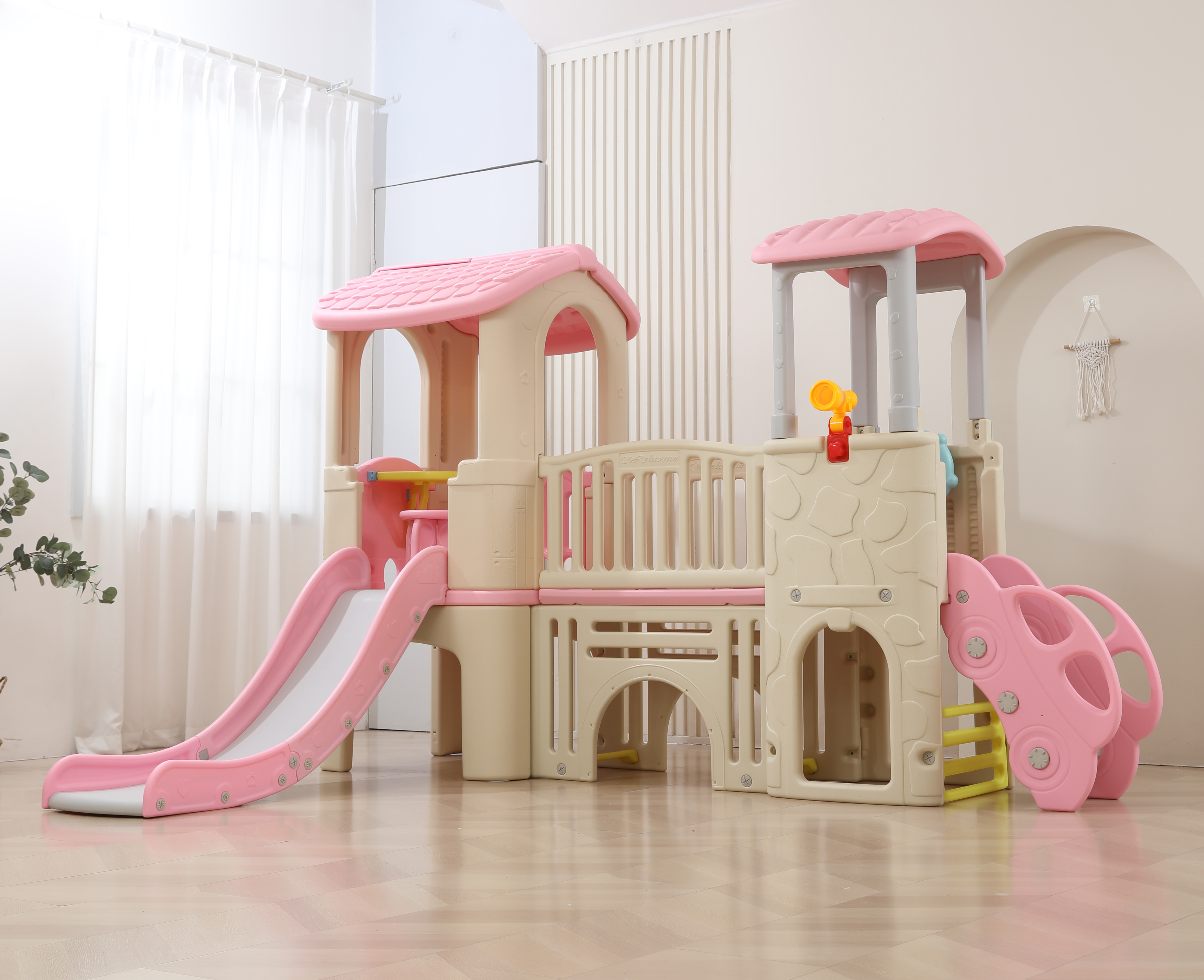 Large Indoor Playhouse Double  - مراجعة Kids Toys Mall وسعره