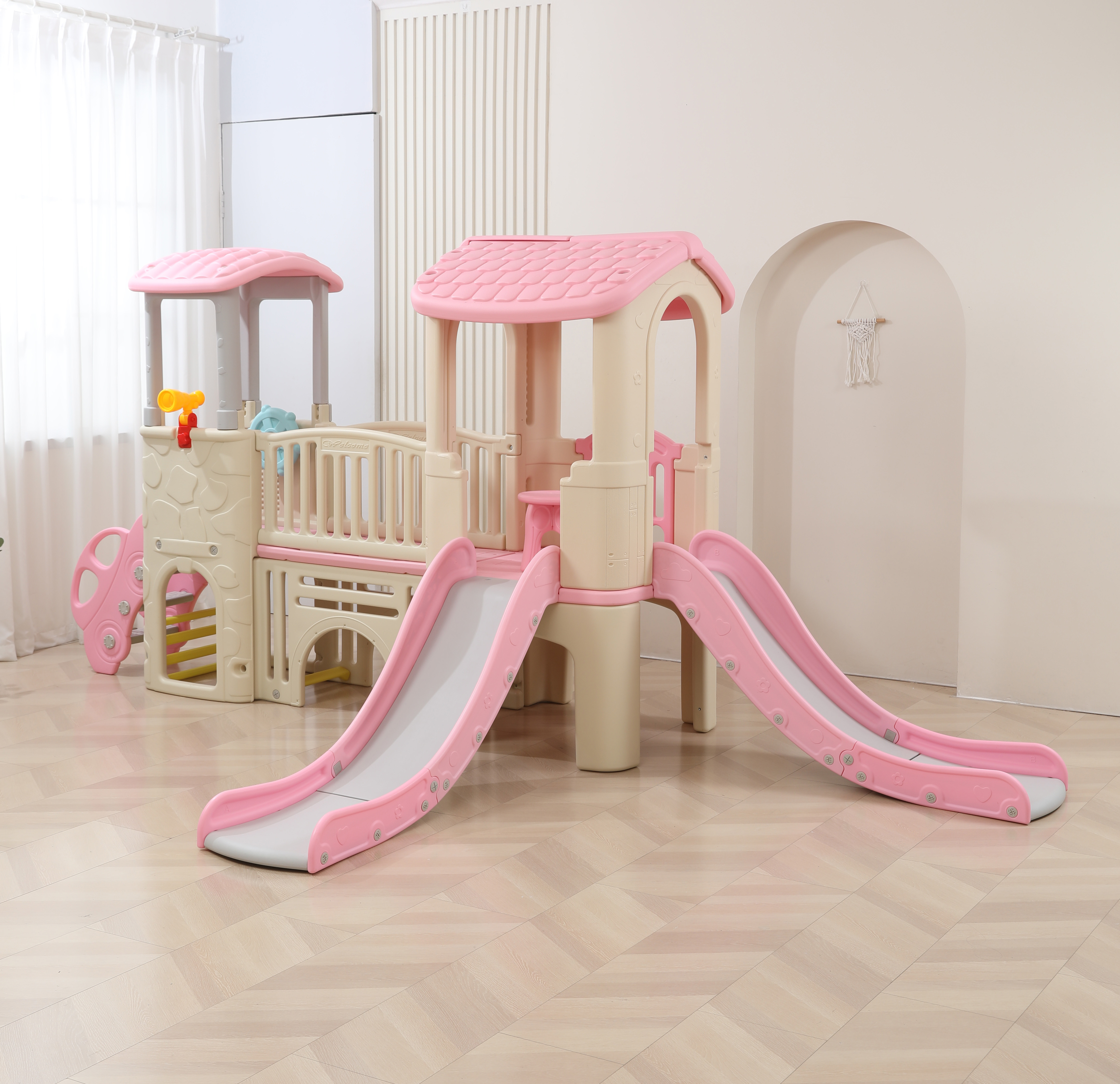 Large Indoor Playhouse Double  - مراجعة Kids Toys Mall وسعره