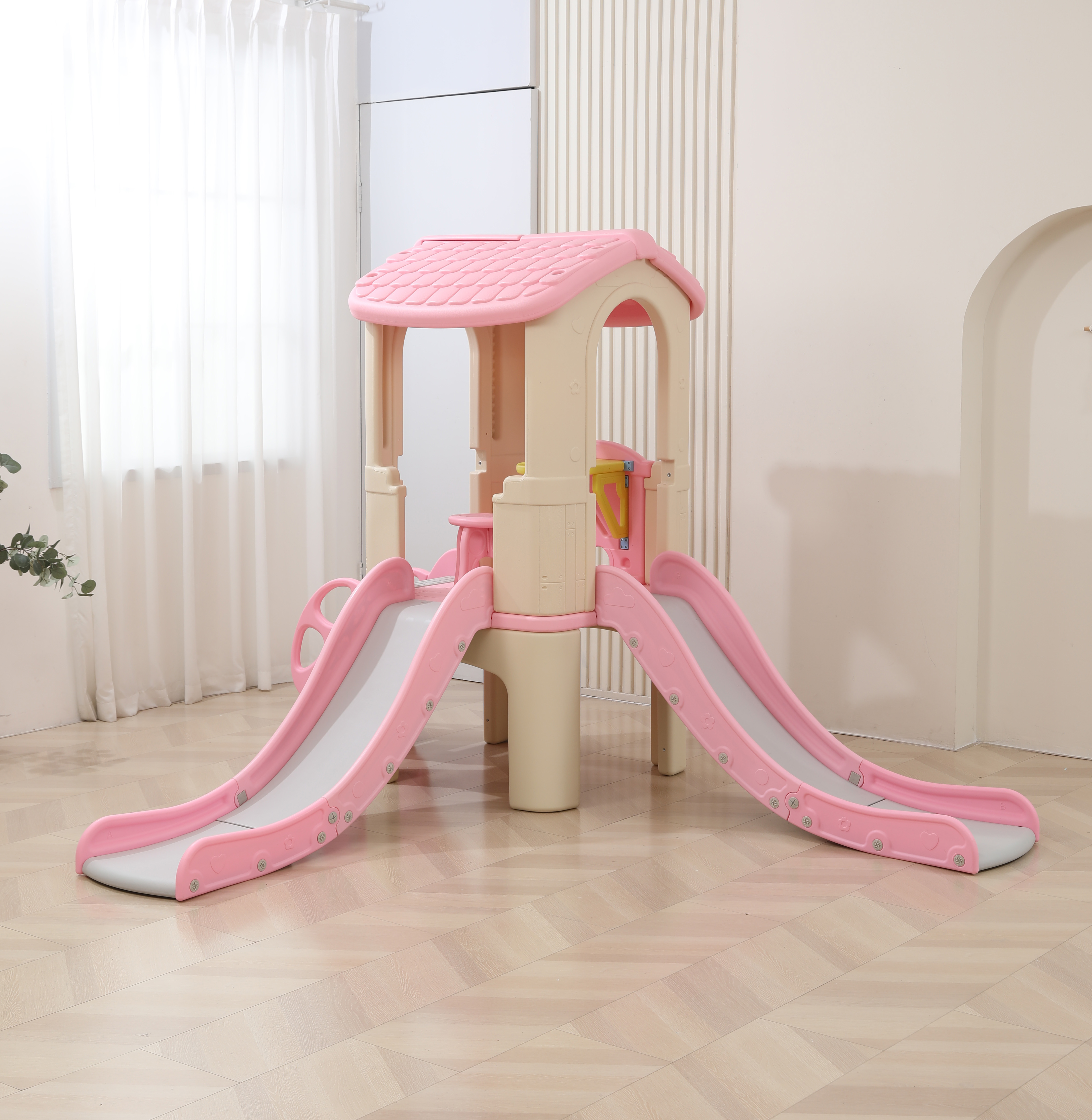 Large Indoor Playhouse Double  - مراجعة Kids Toys Mall وسعره