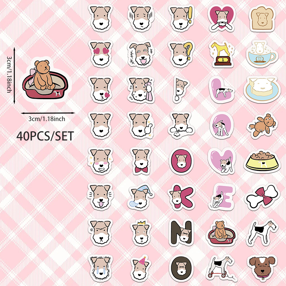 40pcs Cute Cartoon WIRE FOX TE - مراجعة Kids Toys Laptop وسعره