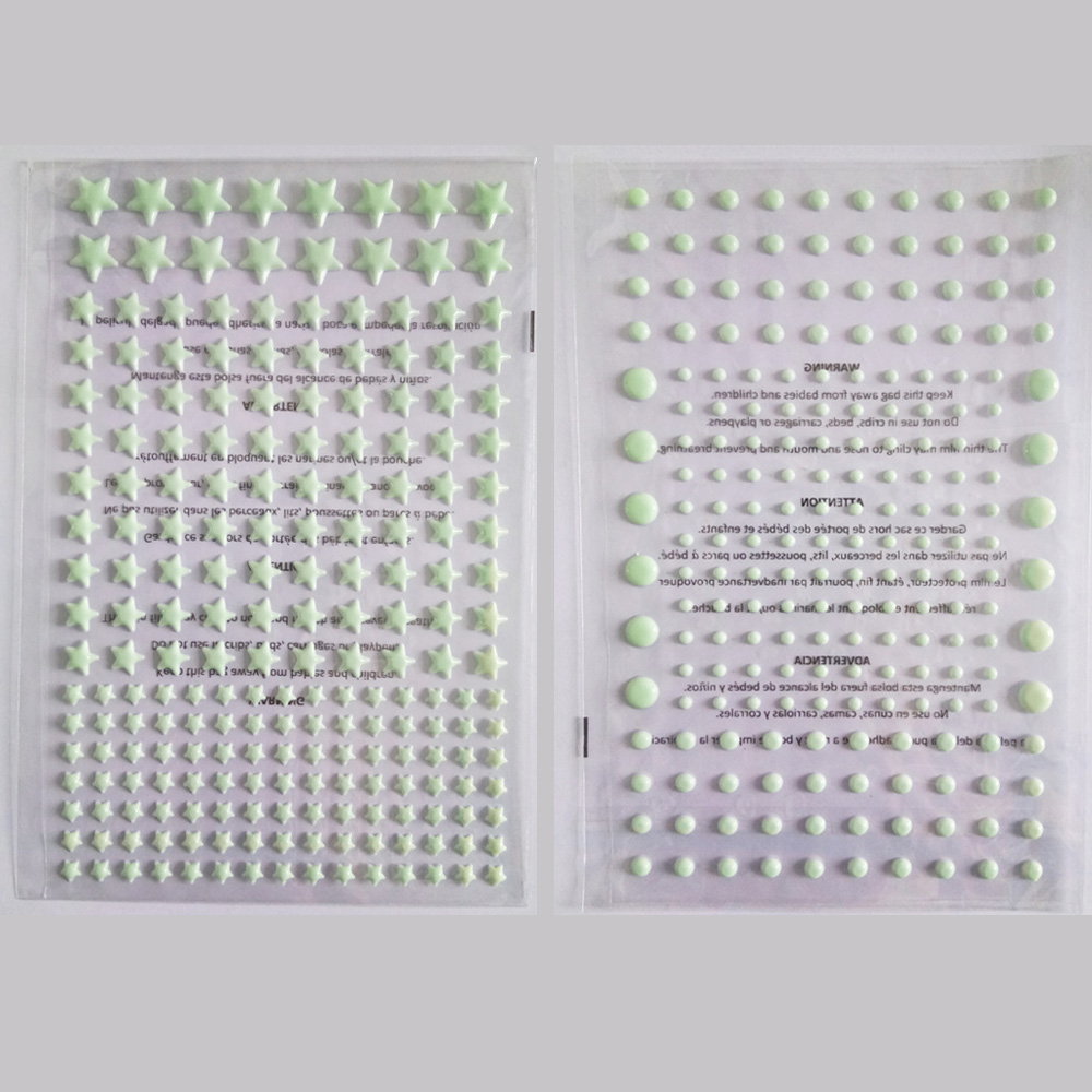 202 Pcs/Set 3D Bubble Stars Do - مراجعة Glow In Dark Stars وسعره