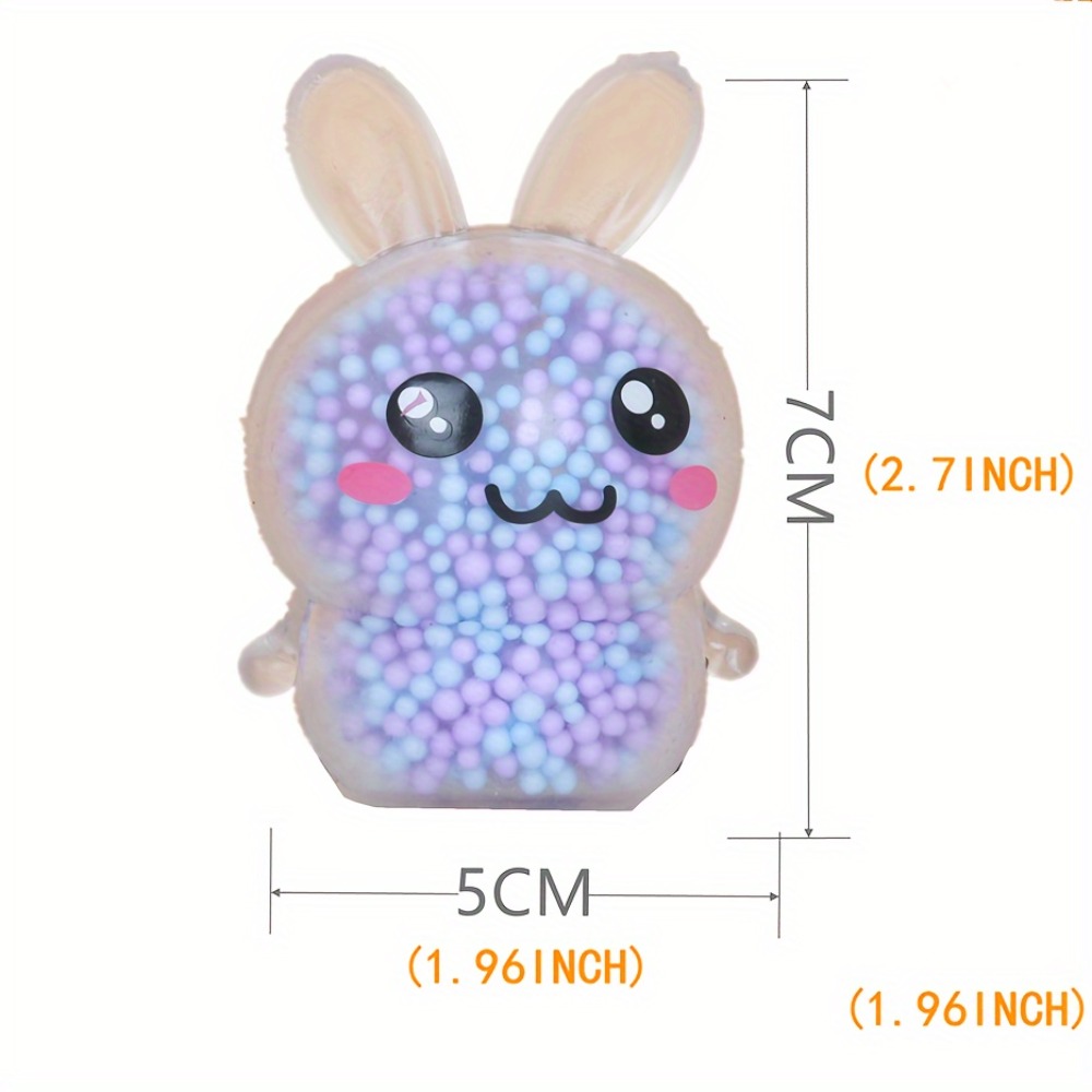 1/6pcs Squishy Bunny Stress Ba - مراجعة Kids Toys Basket وسعره