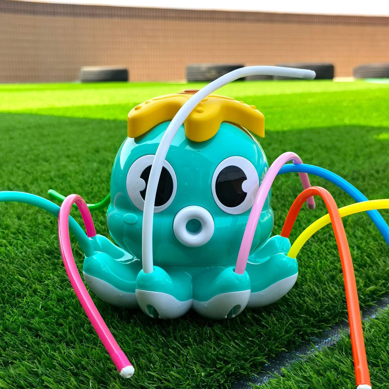 Octopus Sprinkler Water Spray  - مراجعة Kids Yard Toys وسعره