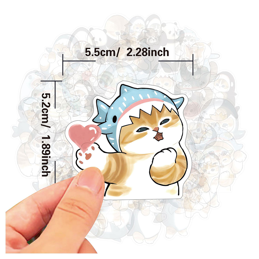 10/30/50pcs Funny Kawaii Cat A - مراجعة Kids Toys Laptop وسعره