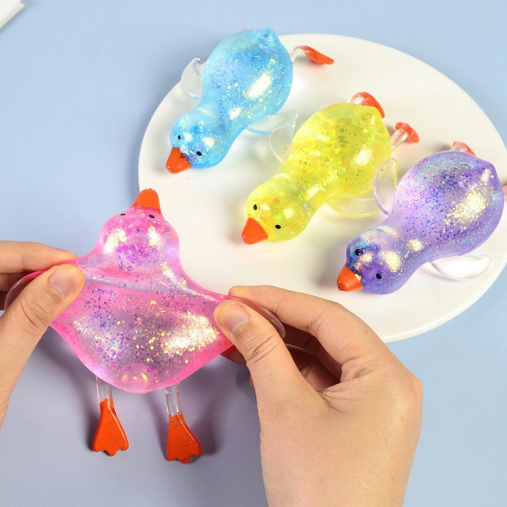 Duck Sugar Stress Ball Squishy - مراجعة Kids Toys Basket وسعره