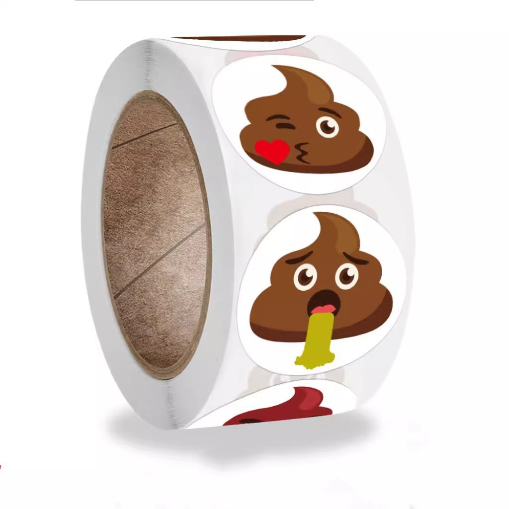 100-500pcs Funny Poop Cartoon  - مراجعة Kids Toys Laptop وسعره