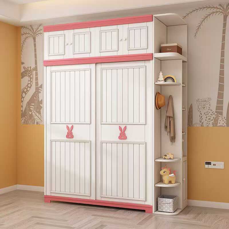 White Wooden Kid Storage Cabin - مراجعة Kids Toys Mall وسعره