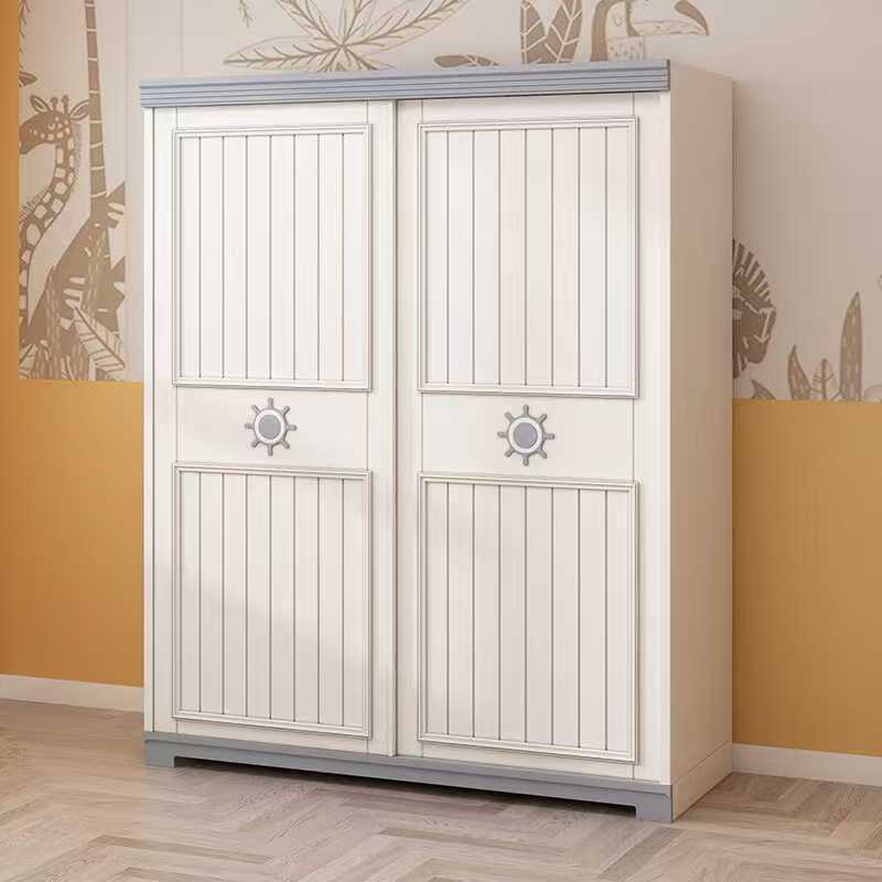 White Wooden Kid Storage Cabin - مراجعة Kids Toys Mall وسعره