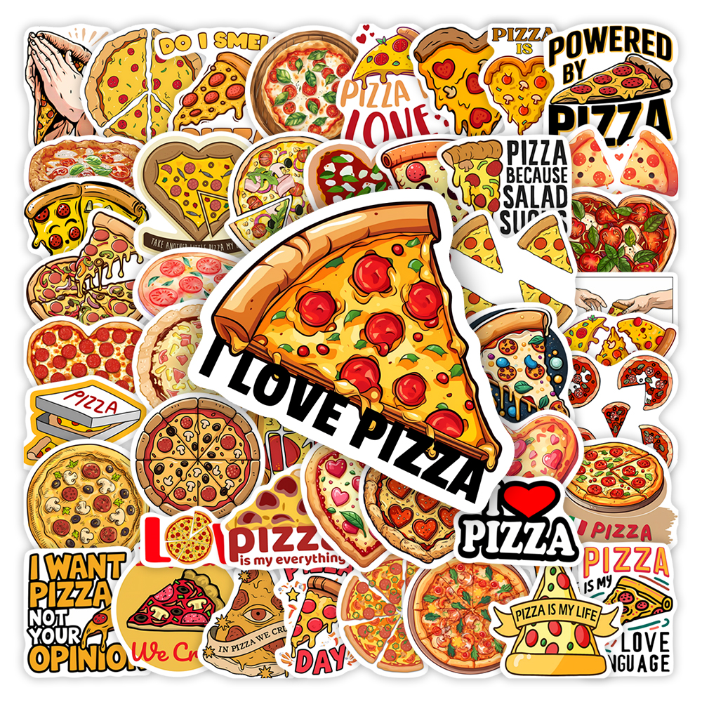 10/30/60Pcs Cute Pizza Toy Sti - مراجعة Kids Toys Laptop وسعره