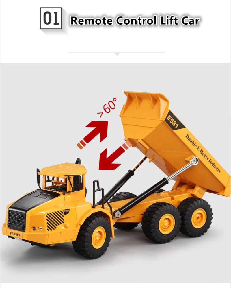 Remote Control Dump Truck RC 1 - مراجعة Kids Toys Under 50 وسعره