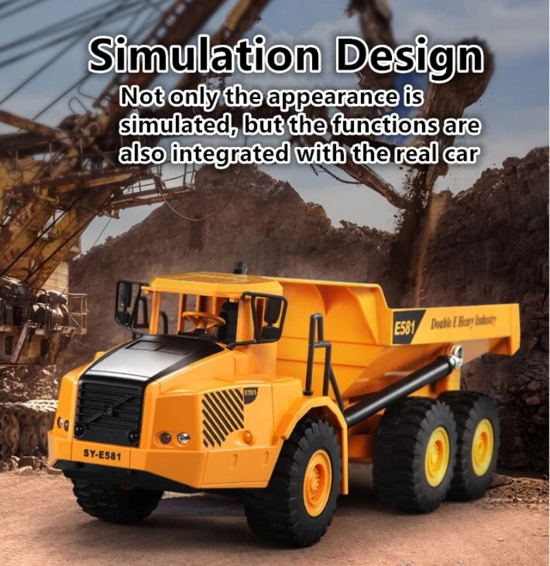 Remote Control Dump Truck RC 1 - مراجعة Kids Toys Under 50 وسعره