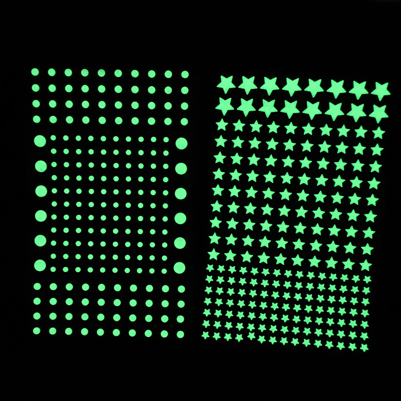 211pcs 3D Bubble Luminous Star - مراجعة Glow In Dark Stars وسعره