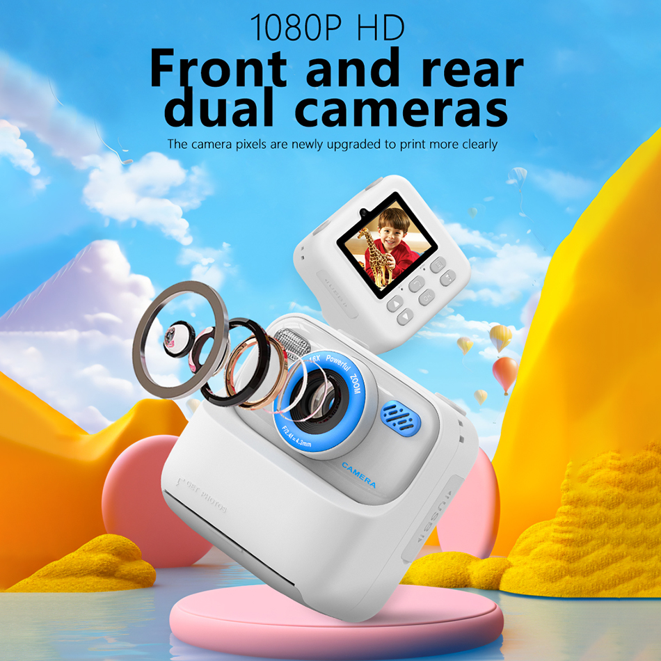 Kids Instant Print Camera 32GB - مراجعة Kids Toys Youtube وسعره