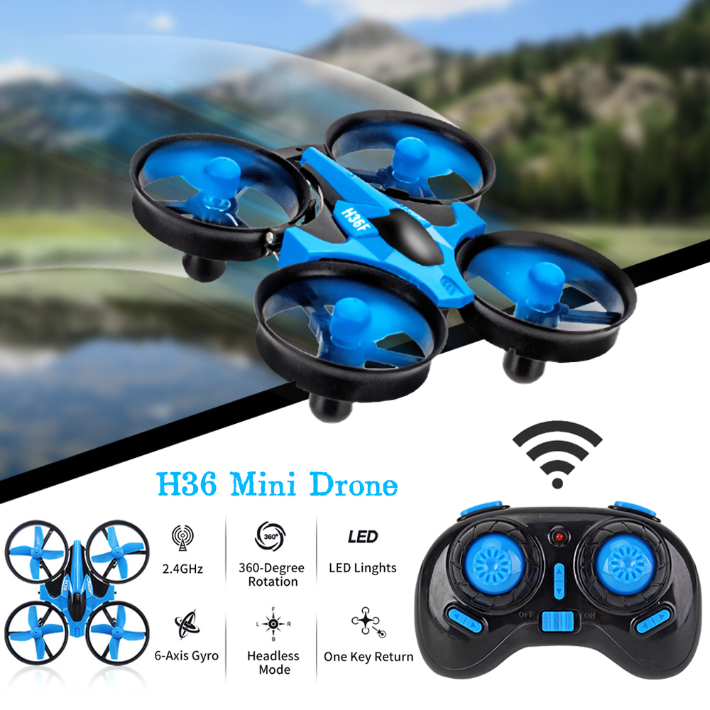 JJRC H36 Mini Rc Drone 4ch 6-A - مراجعة Kids Toys Helicopter وسعره