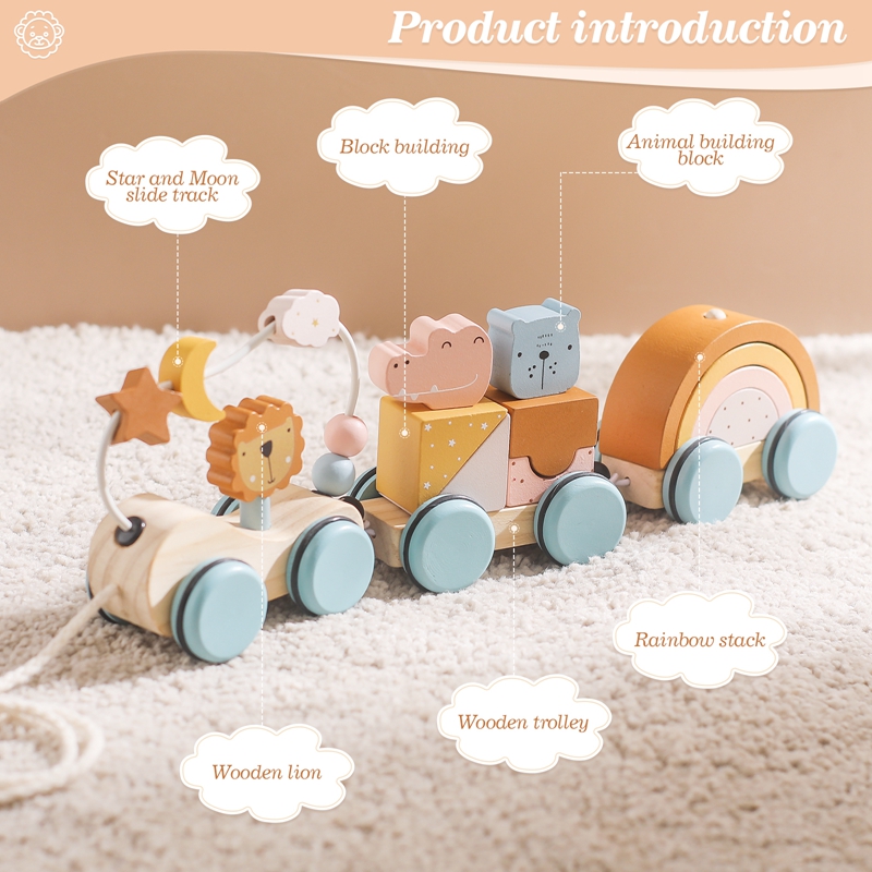 Wooden Montessori Toys Animal  - مراجعة Kids Toys 2 Year Old وسعره