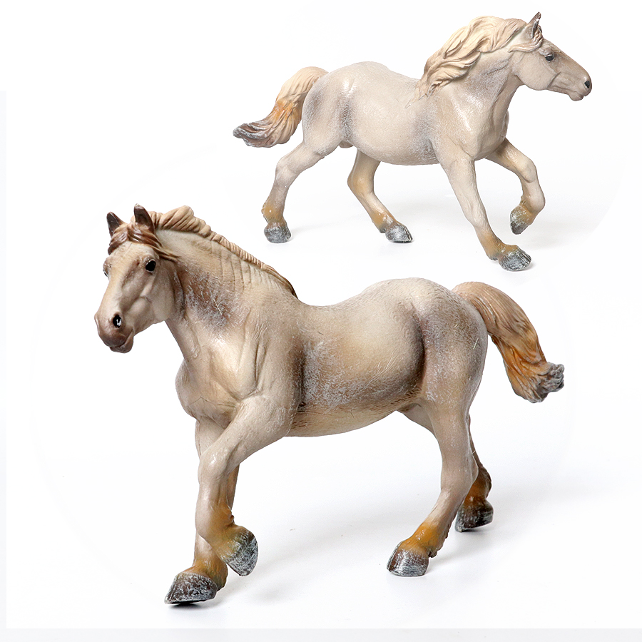 Realistic Horse Model Clydesda - مراجعة Kids Toys Under 1 Year وسعره