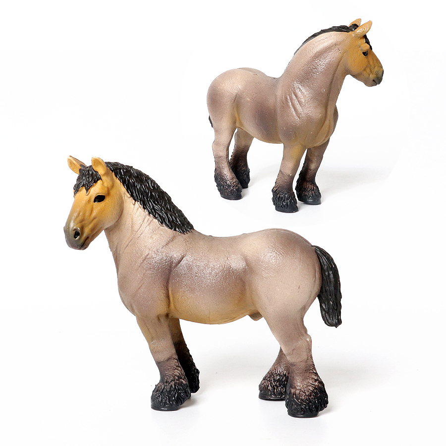 Realistic Horse Model Clydesda - مراجعة Kids Toys Under 1 Year وسعره