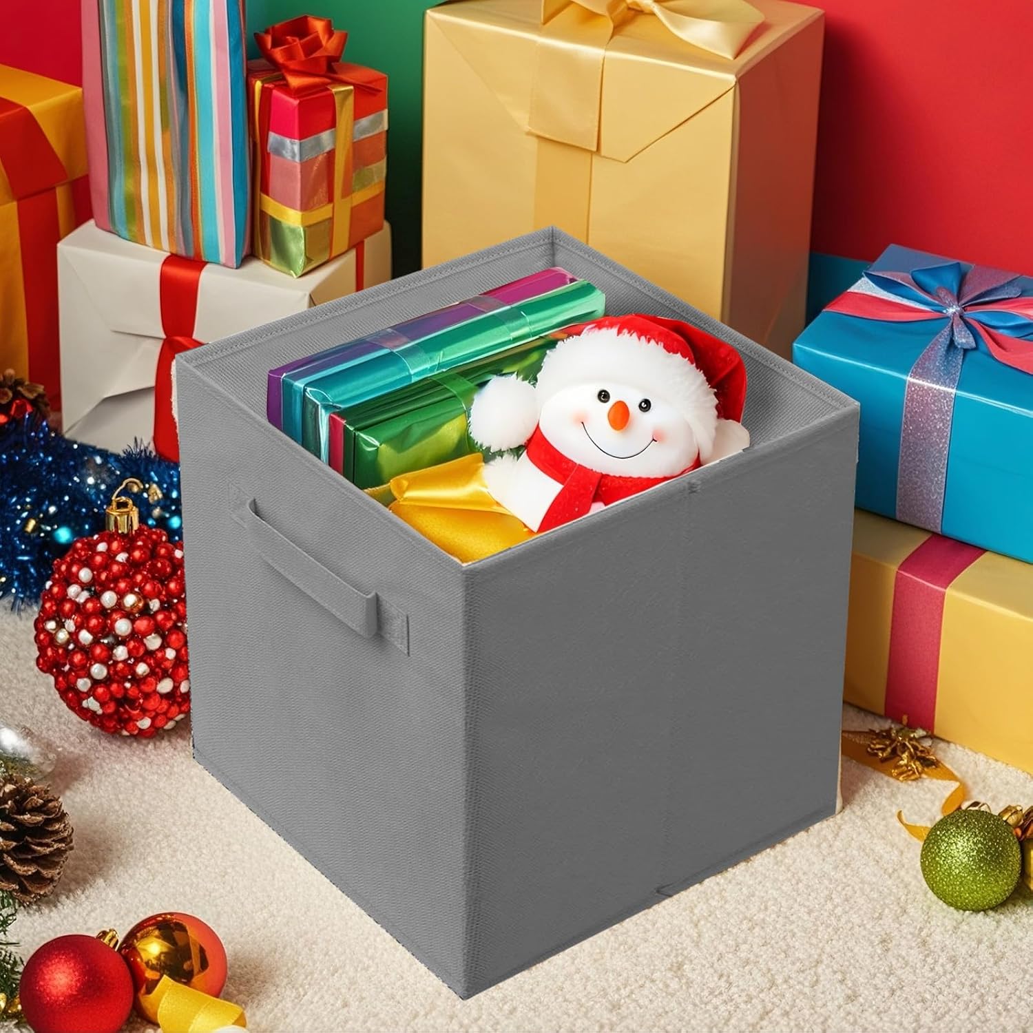 Cube Non Woven Fabric Storage  - مراجعة Kids Toys Drawers وسعره