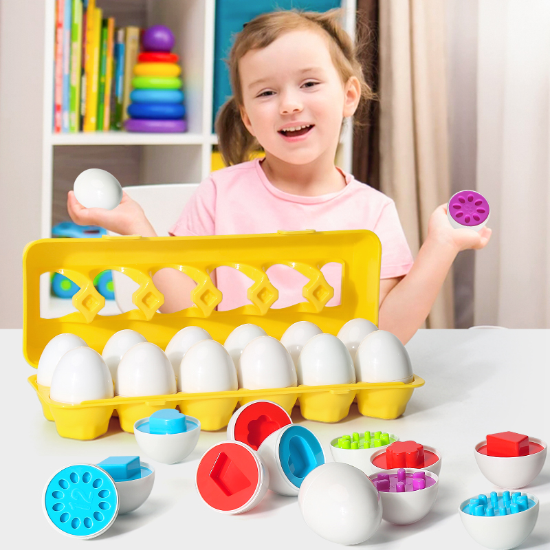 Eggs Screws 3D Puzzle Montesso - مراجعة Kids Toys 2 Year Old وسعره