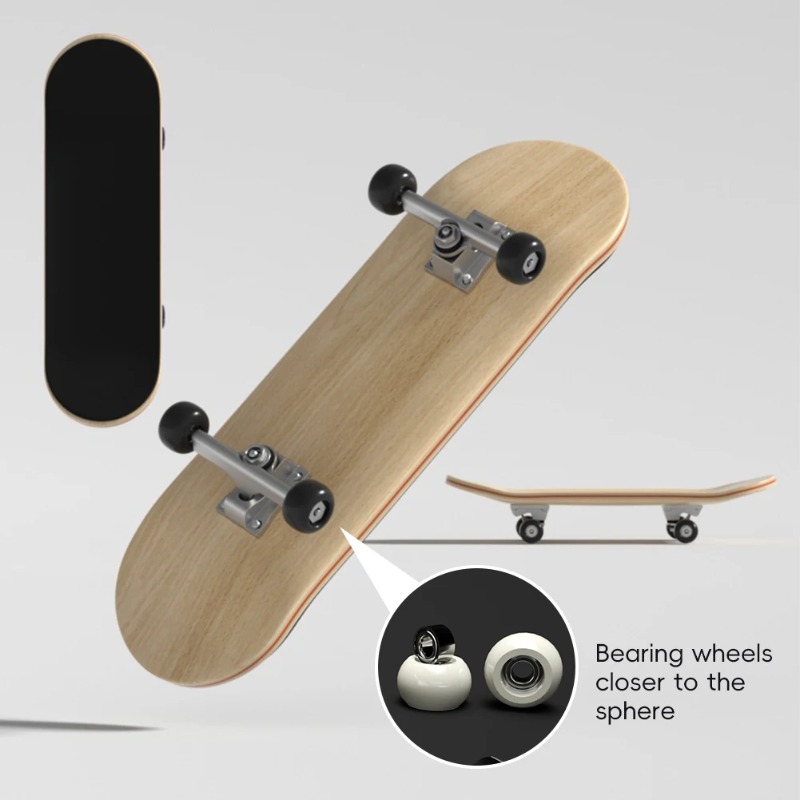 Professional Mini Wooden Skate - مراجعة Kids Toys Scooter وسعره