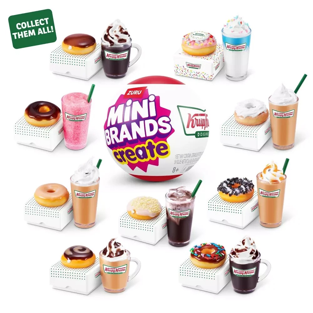 Zuru Mini Brands Krispy Kreme  - مراجعة Kids Toys Brand وسعره