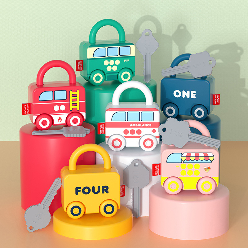 Baby Learning Lock with Key Ca - مراجعة Kids Toys 2 Year Old وسعره