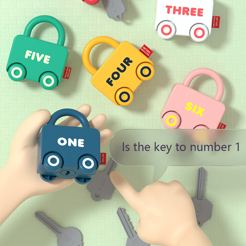 Baby Learning Lock with Key Ca - مراجعة Kids Toys 2 Year Old وسعره