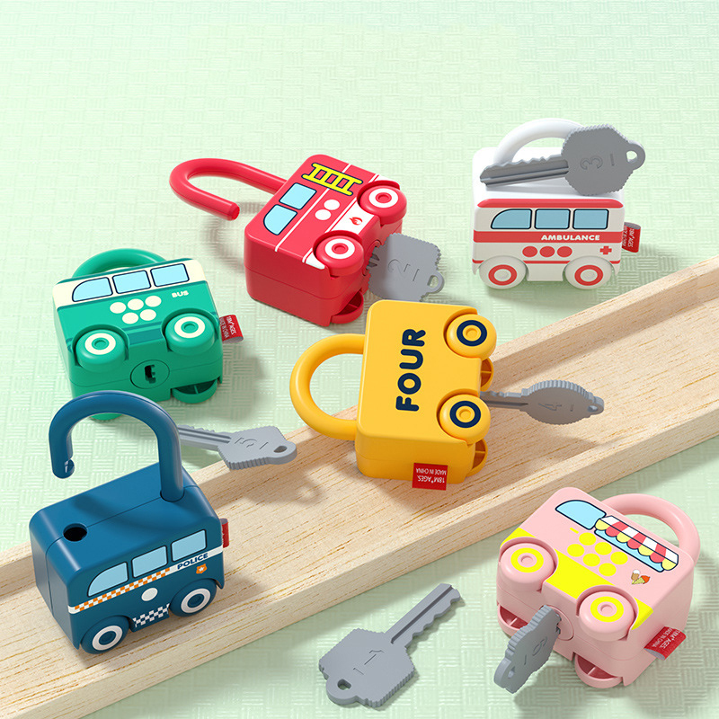 Baby Learning Lock with Key Ca - مراجعة Kids Toys 2 Year Old وسعره