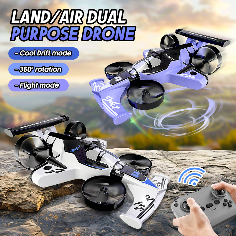 2in1 Mini Drone Air-Ground Fly - مراجعة Kids Toys Helicopter وسعره