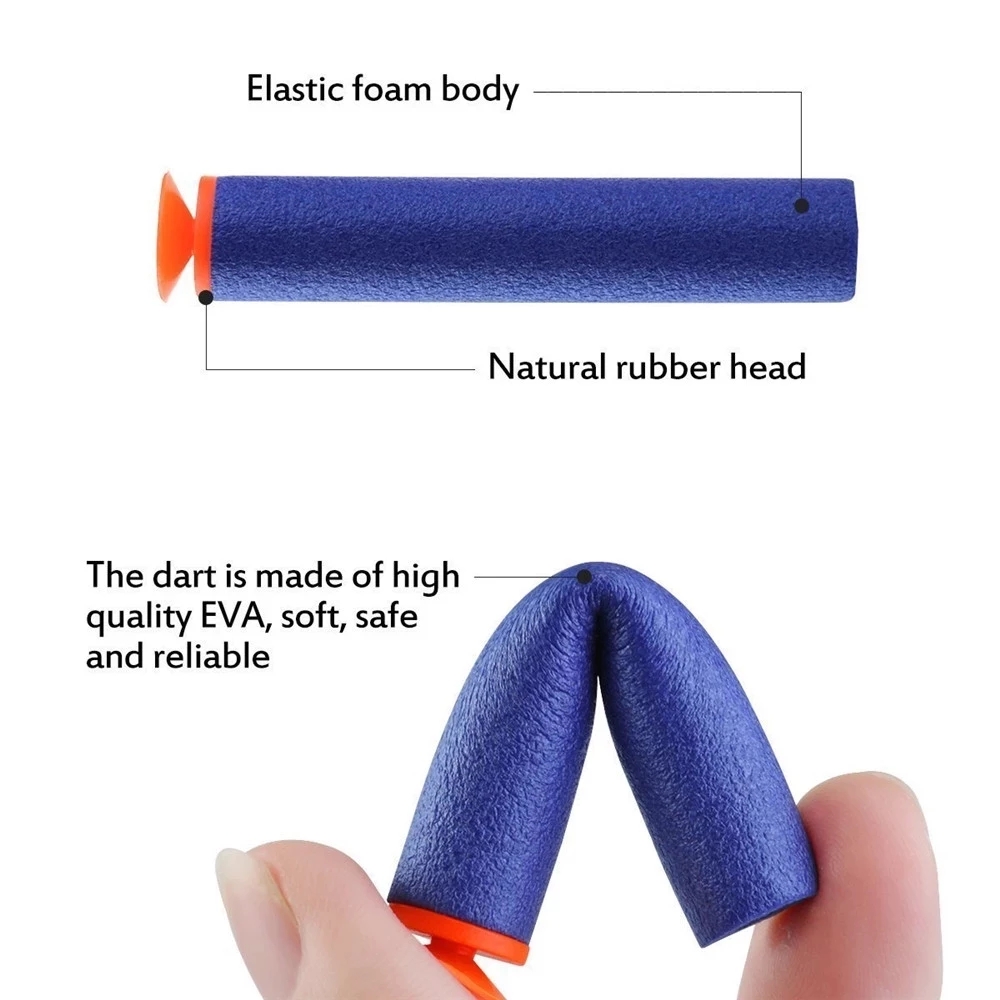 Foam Bullets High Quality 7.2c - مراجعة Kids Toys Quality وسعره