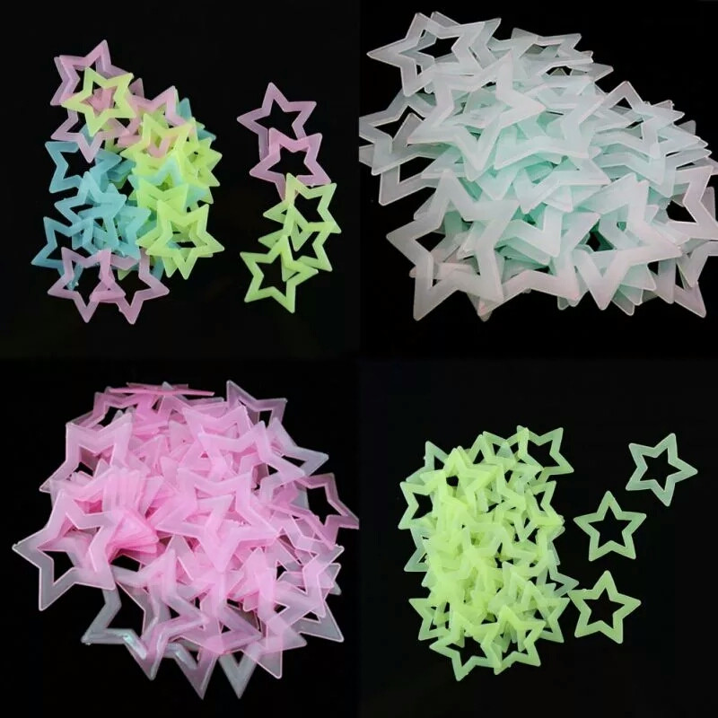 3D Hollow Star Energy Storage  - مراجعة Glow In Dark Stars وسعره