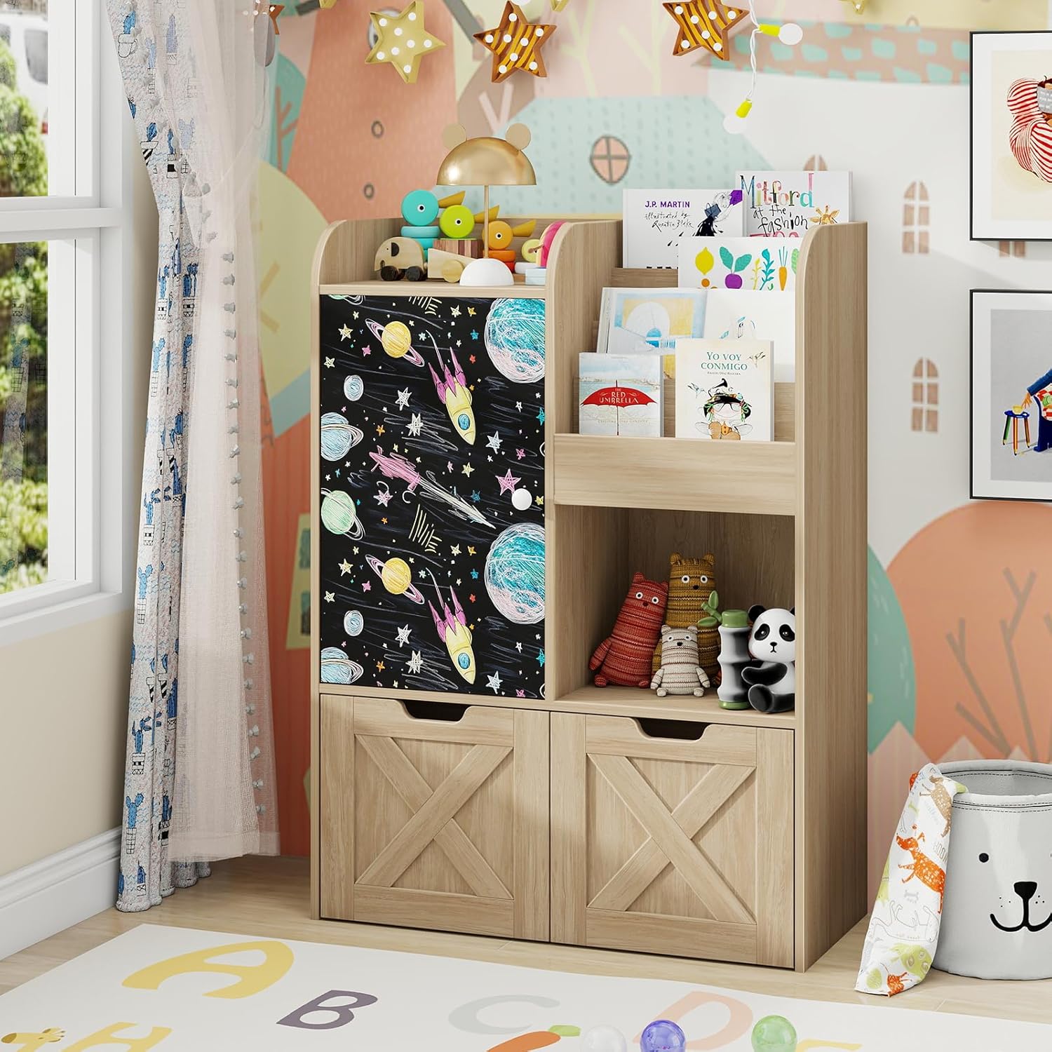Toy Storage Organizer with Rea - مراجعة Kids Toys Drawers وسعره