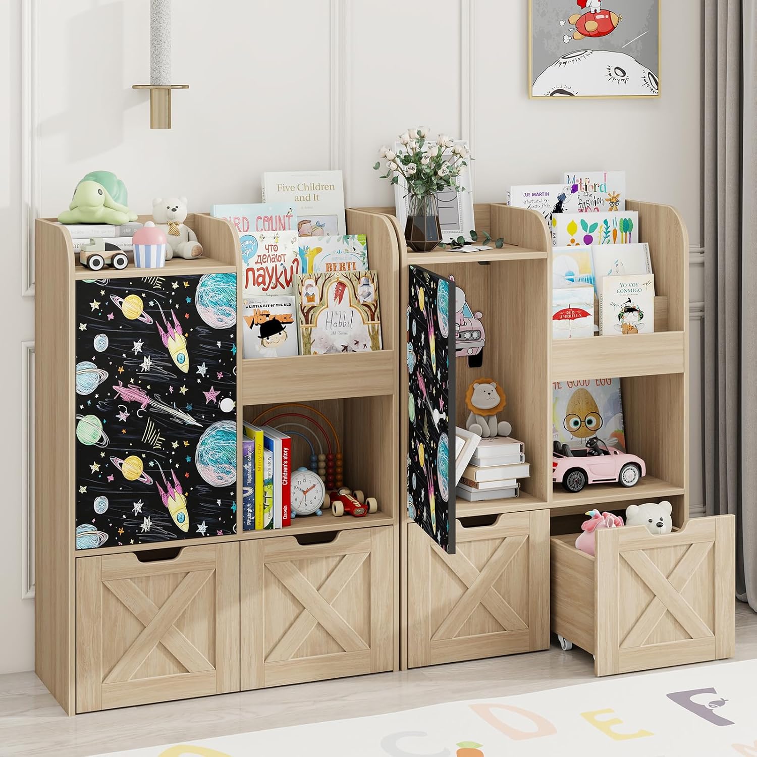 Toy Storage Organizer with Rea - مراجعة Kids Toys Drawers وسعره