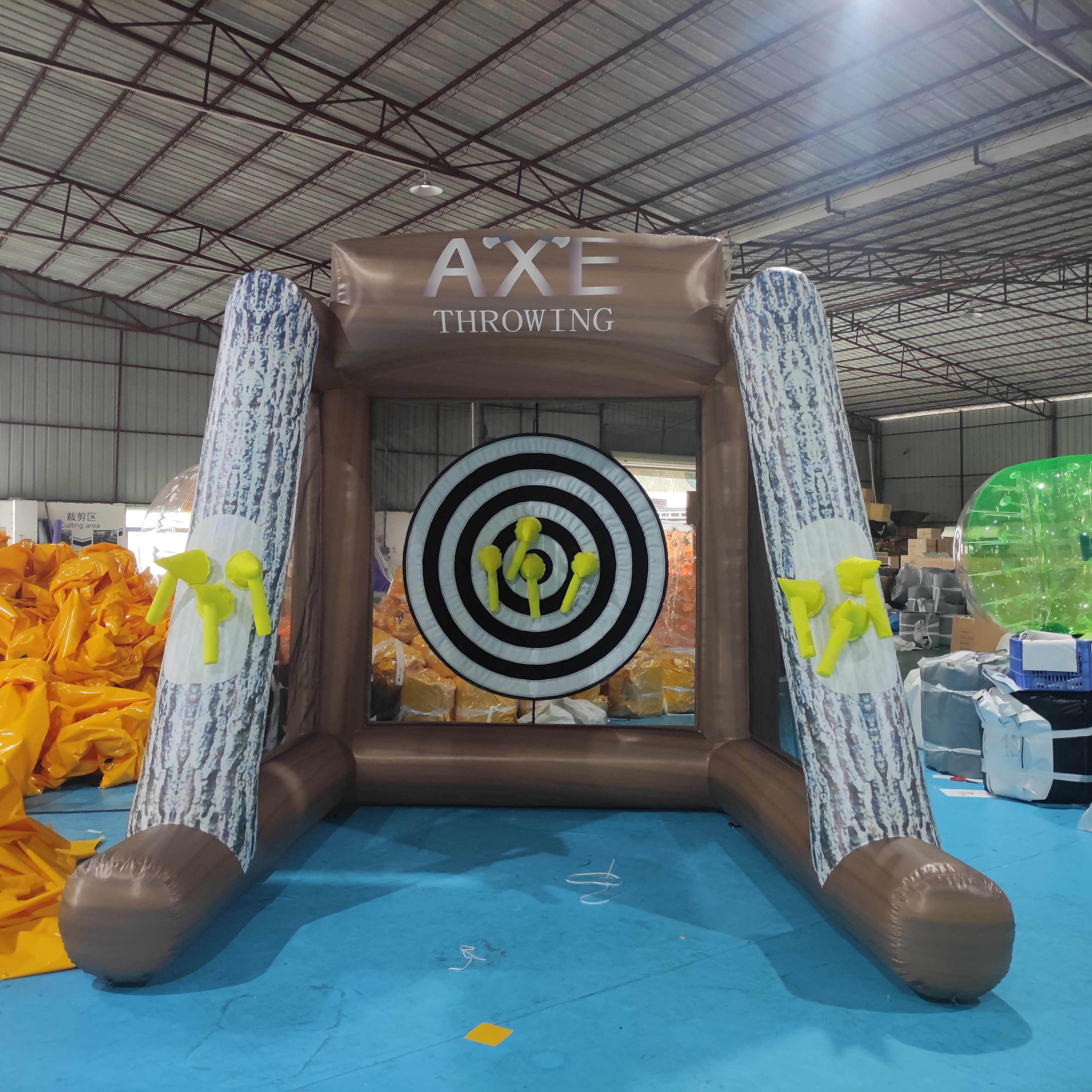 Playground Inflatable Axe Thro - مراجعة Kids Toys Rental وسعره