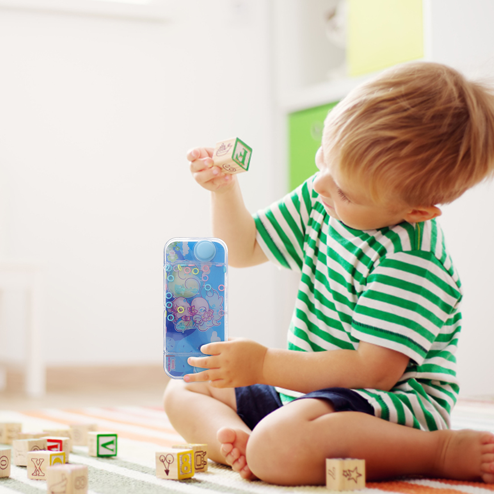 4pcs Water Ring Toy Handheld T - مراجعة Kids Toys 2 Year Old وسعره