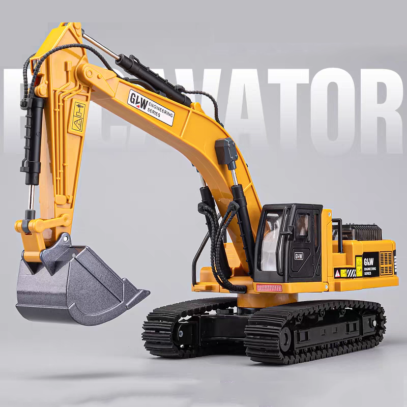 Excavator Classic Alloy+Plasti - مراجعة Kids Toys Jcb وسعره